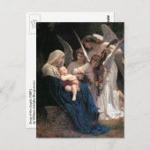Zong van de Angels (1881) van Bouguereau Briefkaart (Voorkant / Achterkant)