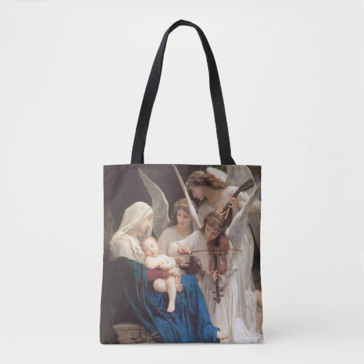 Zong van de Angels (1881) van Bouguereau Tote Bag (Voorkant)