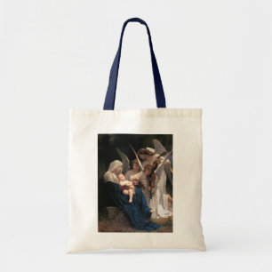 Zong van de Angels (1881) van Bouguereau Tote Bag