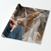 Zong van de Angels door William-Adolphe Bouguereau Cadeaupapier (Uitgerold)