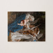 Zong van de Angels door William-Adolphe Bouguereau Legpuzzel (Horizontaal)