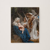 Zong van de Angels door William-Adolphe Bouguereau Legpuzzel (Verticaal)