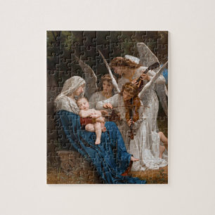 Zong van de Angels door William-Adolphe Bouguereau Legpuzzel