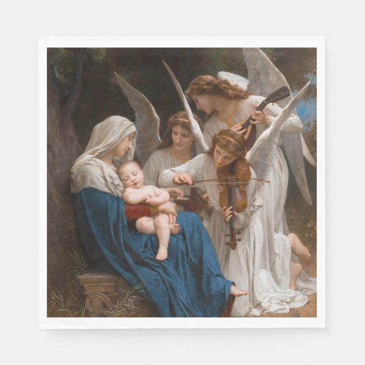 Zong van de Angels door William-Adolphe Bouguereau Servet (Voorkant)