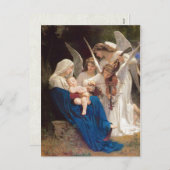 Zong van de Angels Kerstmis Feestdagenkaart (Voorkant / Achterkant)