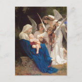 Zong van de Angels Kerstmis Feestdagenkaart (Voorkant)