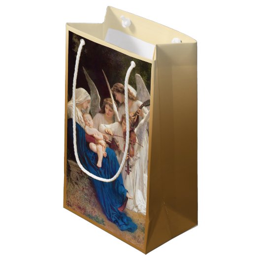 Zong van de Angels Kerstmis Klein Cadeauzakje (Voorkant Gekanteld)