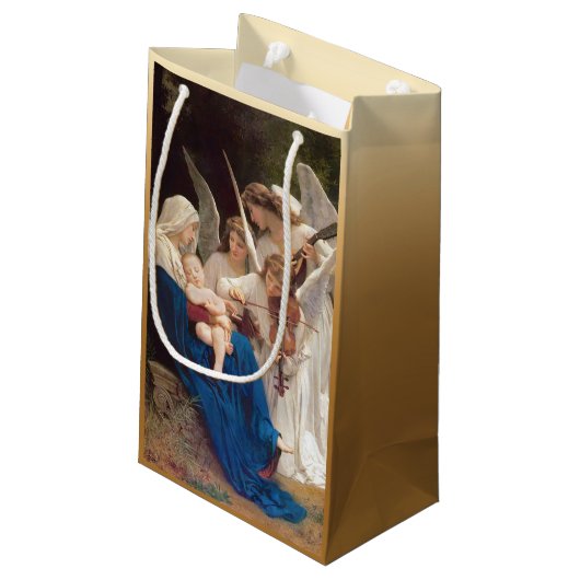Zong van de Angels Kerstmis Klein Cadeauzakje (Achterkant Gekanteld)