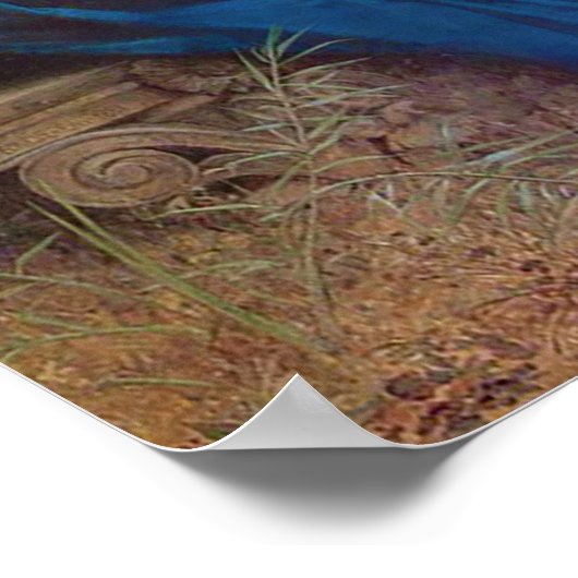 Zong van de Angels Kerstmis Poster (Hoek)