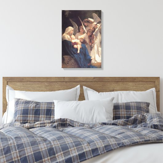Zong van de Angels ( kunst) Canvas Afdruk (Insitu (Slaapkamer))