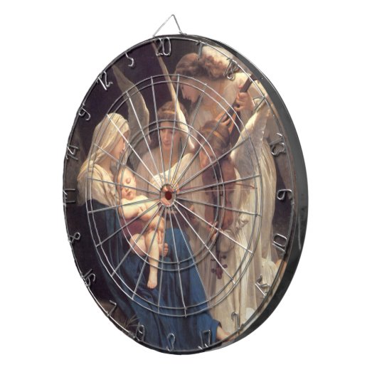 Zong van de Angels ( kunst) Dartbord (Voorkant Rechts)