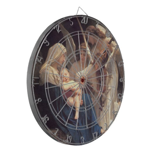 Zong van de Angels ( kunst) Dartbord (Voorkant Links)