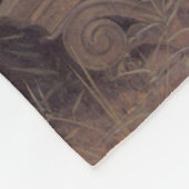 Zong van de Angels ( kunst) Fleece Deken (Hoek)