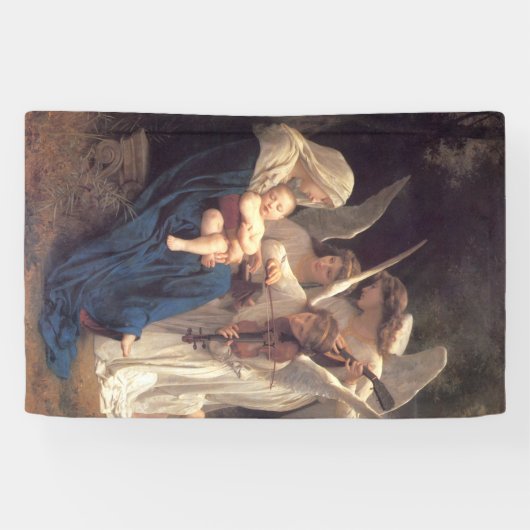 Zong van de Angels ( kunst) Spandoek (Horizontaal)