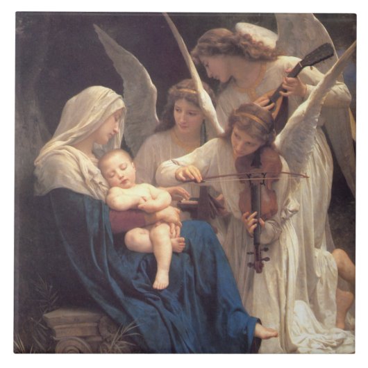 Zong van de Angels ( kunst) Tegeltje (Voorkant)