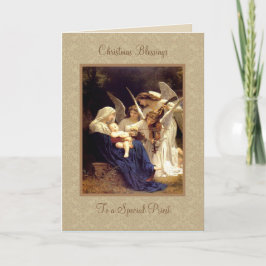 Zong van de Angels Religieuze Gezegende Moeder Feestdagen Kaart