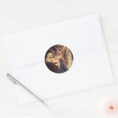 Zong van de Angels Ronde Sticker (Envelop)