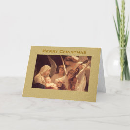 Zong van de Angels Vintage-kerstkaart Feestdagen Kaart