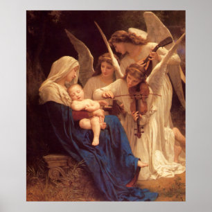 Zong van de Angels William Bouguereau Fine Art Pos Poster