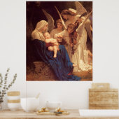 Zong van de Angels William Bouguereau Fine Art Pos Poster (Keuken)