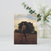 Zong van de Lark door Winslow Homer Briefkaart (Staand voorkant)