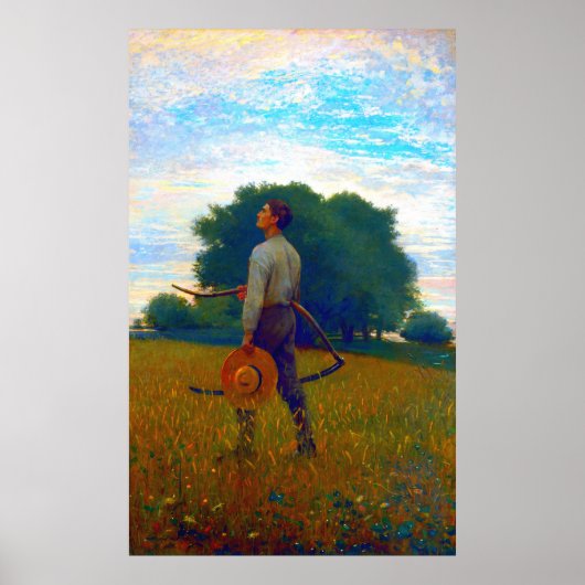 Zong van de Lark Winslow Homer 1876 Poster (Voorkant)