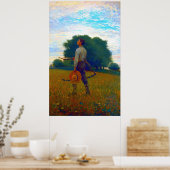 Zong van de Lark Winslow Homer 1876 Poster (Keuken)