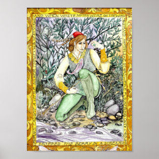 Zong van de Wandering Angus Poster