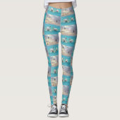 Zong van de witte zwaan, dames Leggings (Voorkant)