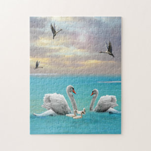 Zong van de witte zwaan, legpuzzel