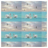 Zong van de witte zwaan, stof (Swatch)