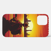 Zong van de zonsondergang, alleen, jongen, g Case-Mate iPhone case (Achterkant (horizontaal))