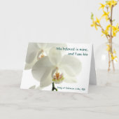 Zong van het Christelijk Jubileum van het huwelijk Kaart (Gele Bloem)