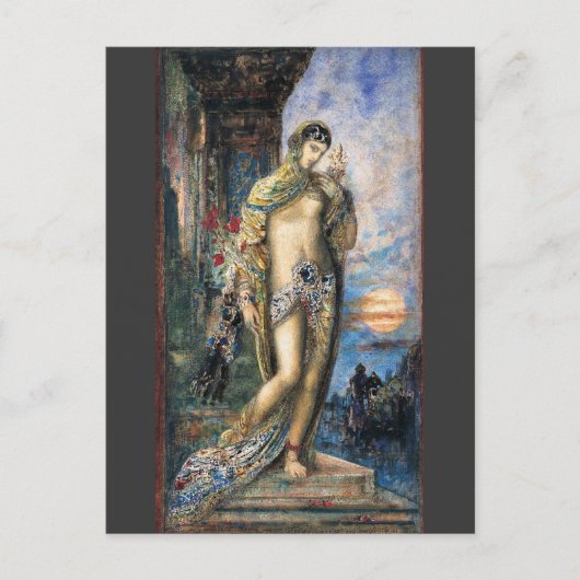 Zong van liedjes van Gustave Moreau Briefkaart (Voorkant)