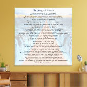 Zong van Mozes Canvas Afdruk (Insitu (Woonkamer))