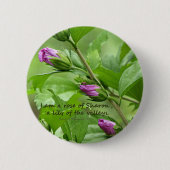 Zong van Solomon 2:1 Ronde Button 5,7 Cm (Voorkant)