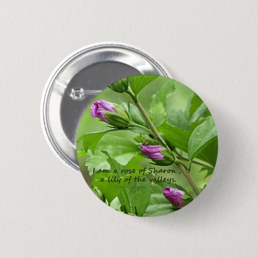 Zong van Solomon 2:1 Ronde Button 5,7 Cm (Voorkant /achterkant)