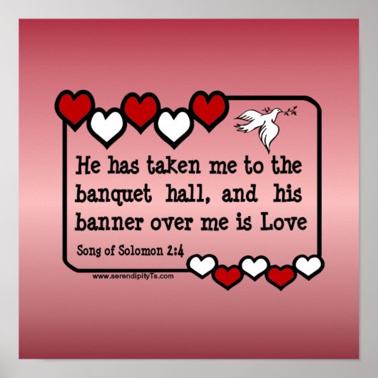 Zong van Solomon 2:4 Poster (Voorkant)