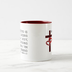 Zong van Solomon 5:10 Tweekleurige Koffiemok