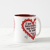 Zong van Solomon 6:3 Tweekleurige Koffiemok (Voorkant rechts)