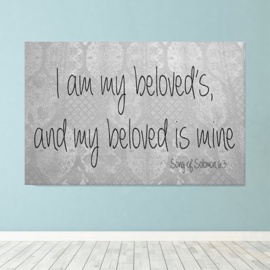 Zong van Solomon Canvas Afdruk (Insitu (Houten vloer))