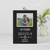 Zong voor mijn liefde Een Valentijnsdag Kaart (Staand voorkant)