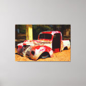 ZONGEBAKKEN PICKUP 32x48 Canvas Afdruk (Voorkant)