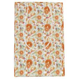 Zongebrande Watel en Eucalyptus Blooms Verpakking Medium Cadeauzakje