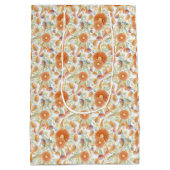 Zongebrande Watel en Eucalyptus Blooms Verpakking Medium Cadeauzakje (Achterkant)