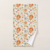 Zongebrande wateren en eucalyptus Blooms Bad Handdoek (Handdoek)