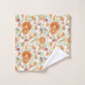 Zongebrande wateren en eucalyptus Blooms Bad Handdoek (Wasdoekje)