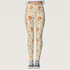 Zongebrande wateren en eucalyptus Blooms Leggings