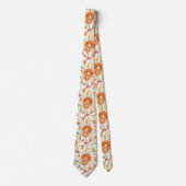 Zongebrande wateren en eucalyptus Blooms Stropdas (Voorkant)