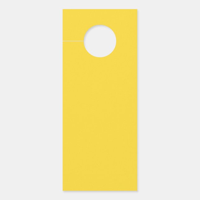 Zongeel Stevige Kleur | Klassiek Elegant Deurhanger (Voorkant)